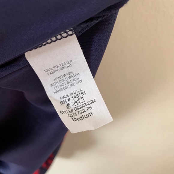 41 Hawthorn Sleeveless Dress Navy Pink Poppy - Picture 6 of 6